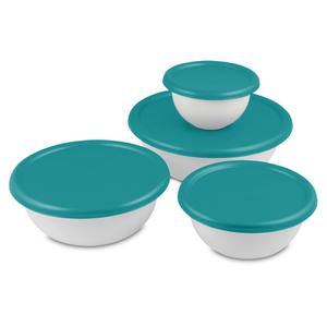 0747: 8 Piece Covered Bowl Set