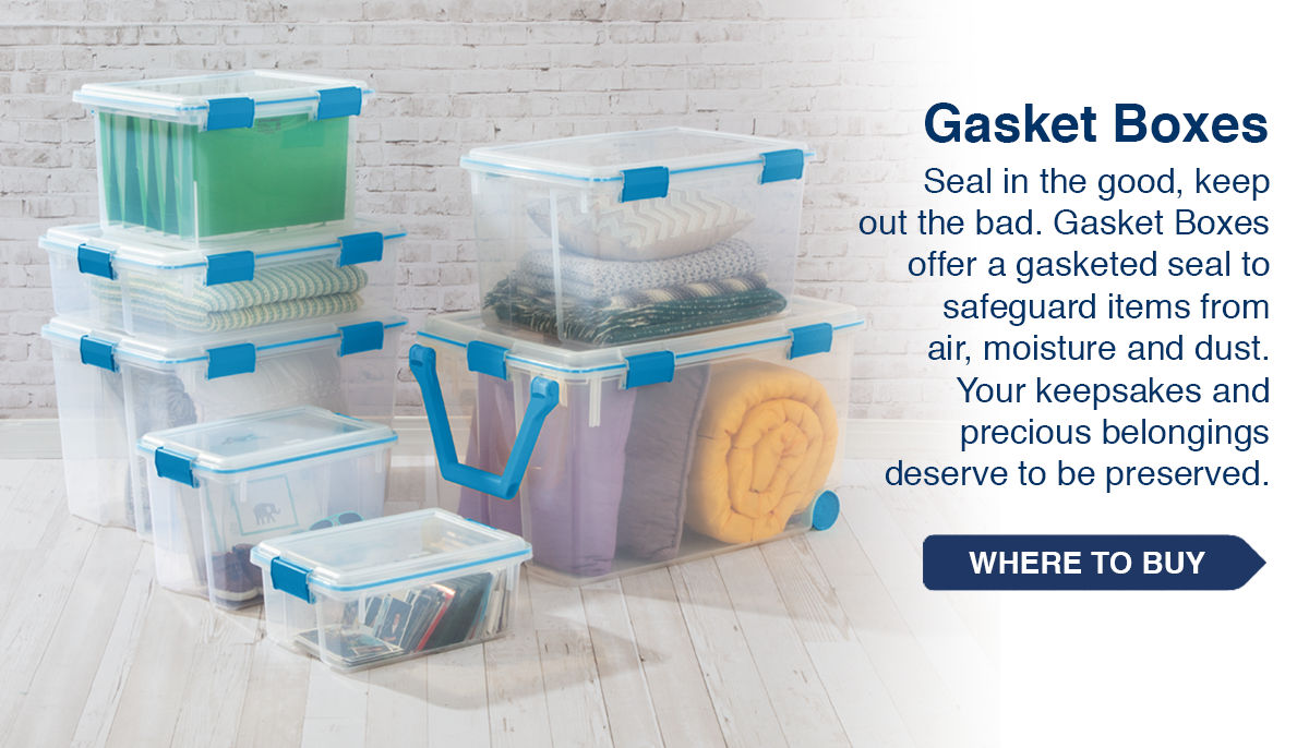 Gasket Boxes An air and moisture resistant seal make these products stand out!