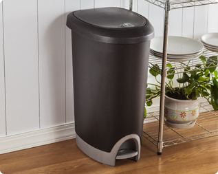 Wastebasket Lock Down Sterilite Corporation