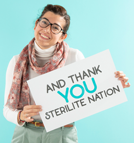 Thank you #sterilitenation!