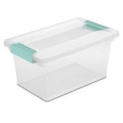 Sterilite Small Clip Box Clear Plastic Storage Tote Container w/ Lid, 18  Pack for Adults 