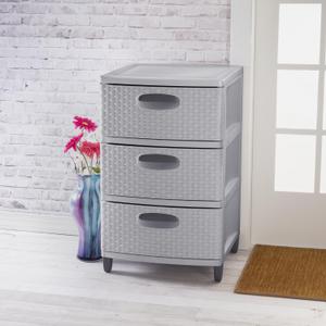 0198  - 3 Weave Drawer Unit