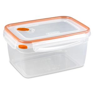 Sterilite Ultra Seal 4.7 qt. Plastic Food Storage Bowl Container with Lid (4-Pack)