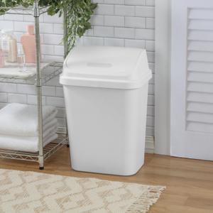 1066  - 7.8 Gal SwingTop Wastebasket