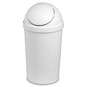 1083: 3 Gal. Round SwingTop Wastebasket