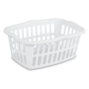 Sterilite 1216 - 2 Bushel Ultra™ Laundry Basket Aqua Chrome 12167906