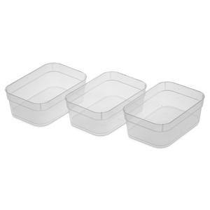 1355: Set (3) Medium Storage Trays