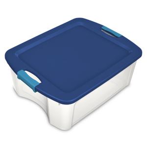 Sterilite 110 Qt ClearView Latch Storage Box, Stackable Bin with Lid,  8-Pack, 8pk - Foods Co.