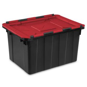 1461: 12 Gal. Hinged Lid Industrial Tote