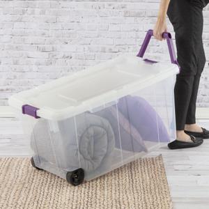 1468  - 160 Qt. Wheeled Storage Box