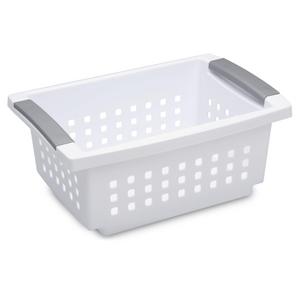 White ea Sterilite # 16268006 Large 36 Ultra Storage / Organization Baskets Details about    