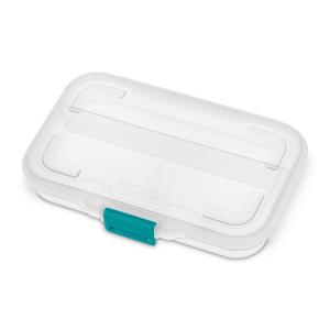 Sterilite, Stack & Carry 3 Layer Handle Box & Tray, Teal Sachet