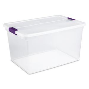 Sterilite 160 Qt. Wheeled Storage Box 14676602 - The Home Depot