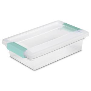 Small Plastic Box, Stackable Mini Plastic Storage Box with Lid, Clear  Plastic Organizer Container for Small Crafts Items - 8 Pack