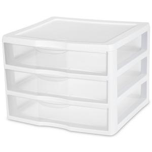 2093 - Wide 3 Drawer Unit