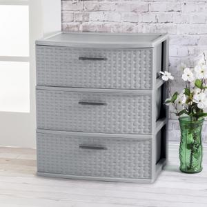 Sterilite White Clearview 3 Drawer Storage Unit - Shop Storage Bins at H-E-B