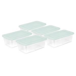 4252 - Set of (5) 6 Qt. Storage Box