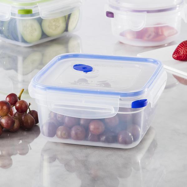 Square Food Container 5.7 Cup Ultra-Seal Sterilite 2 Pack 