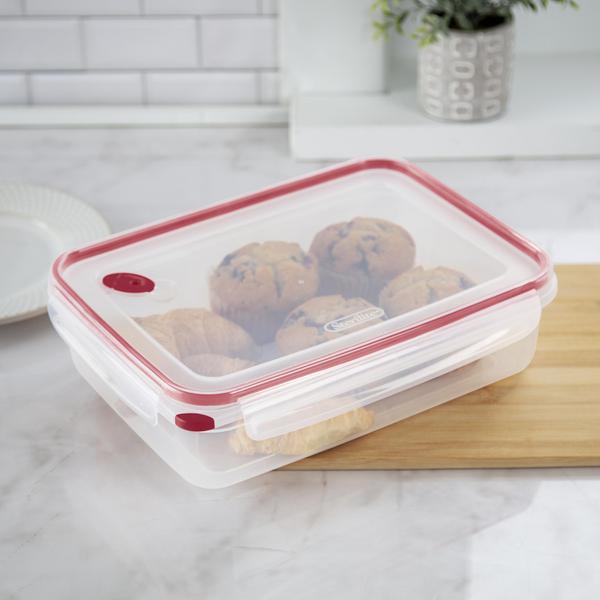 Sterilite Rocket Red Seal 2.5 Qt Plastic Food Storage Bowl Container with  Lid, 1 Piece - Harris Teeter