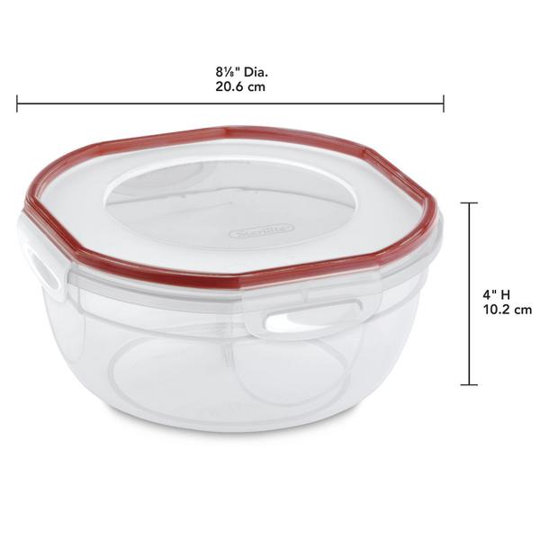 Leakproof Glass Seal Tight Bowl