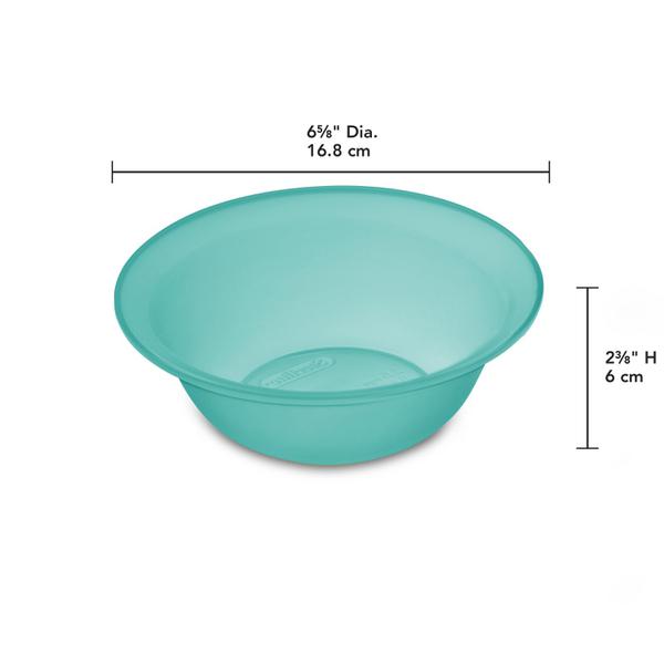 STERILITE Plastic Bowl, 1 Count, Clear