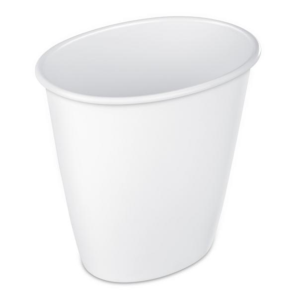 Browse Oval Wastebasket Liners in White / Hoffmaster