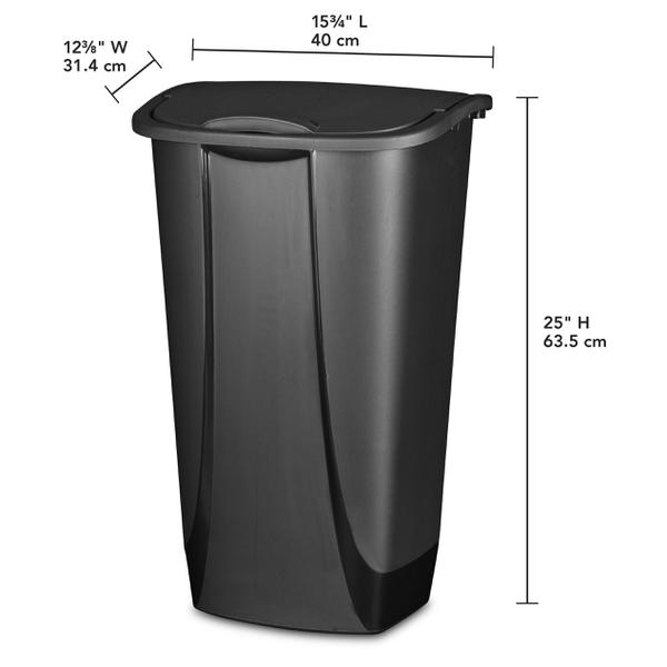 Small Trash Bags, FORID 4 Gallon Garbage Bags Thin Material Small Size  15-liters