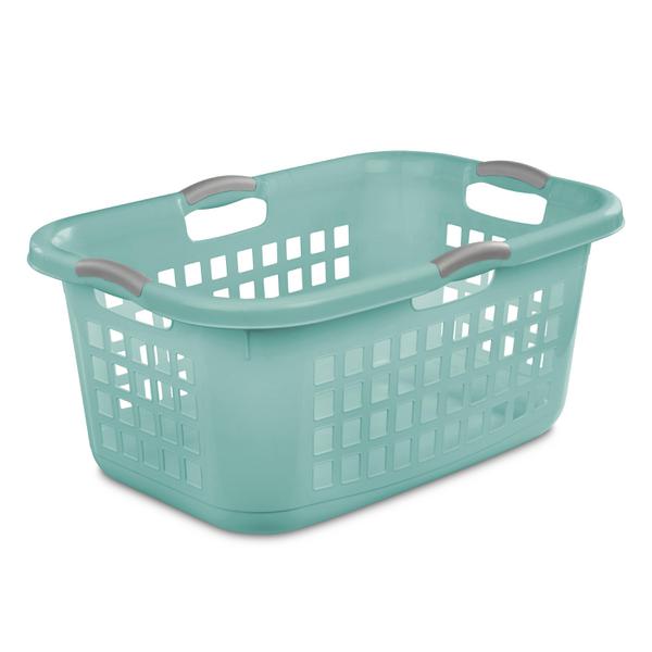 Sterilite 12168006 2 Bushel 71 Litter Ultra Laundry Basket White 6 pack 