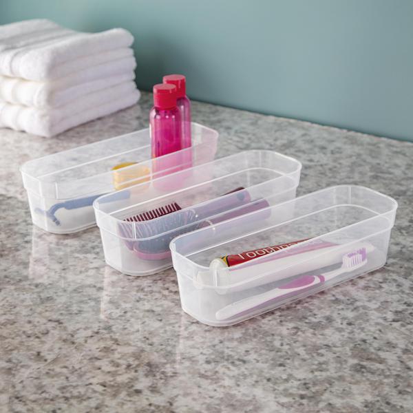 Large Crystal Clear Plastic Containers Home Storage Boxes with Lids - Made  in UK