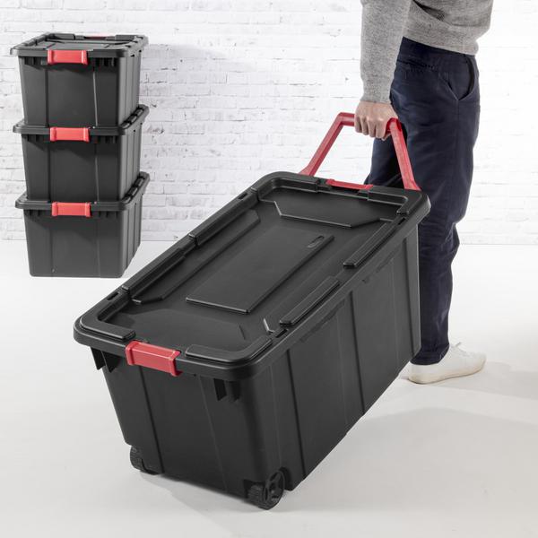 Storage Totes With Wheels