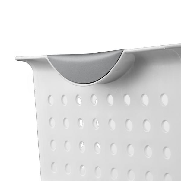 Sterilite Large Ultra Plastic Storage Bin Baskets with Handles, White, 18  Pack, 1 Piece - Fry's Food Stores