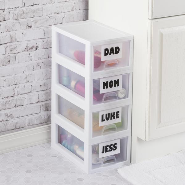 6 Ways to Organize With Stackable Drawers - Small Stuff Counts