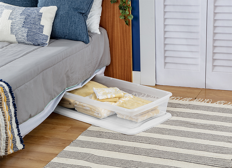 Making use of space beneath your bed - making use of space beneath your bed - sterilite