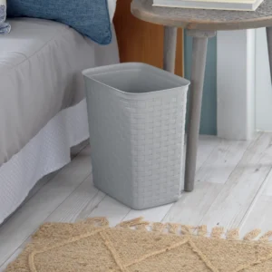 3. 4 gal. Weave wastebasket