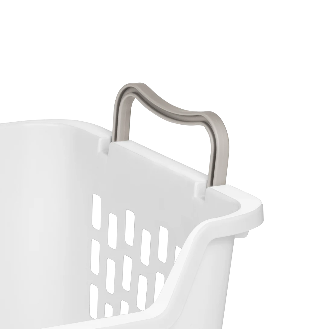 Set of Two 2 Bu. Stacking Laundry Baskets - Sterilite